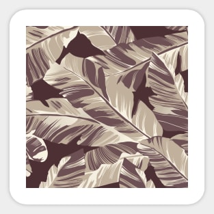 Banana leaves 8 Sticker